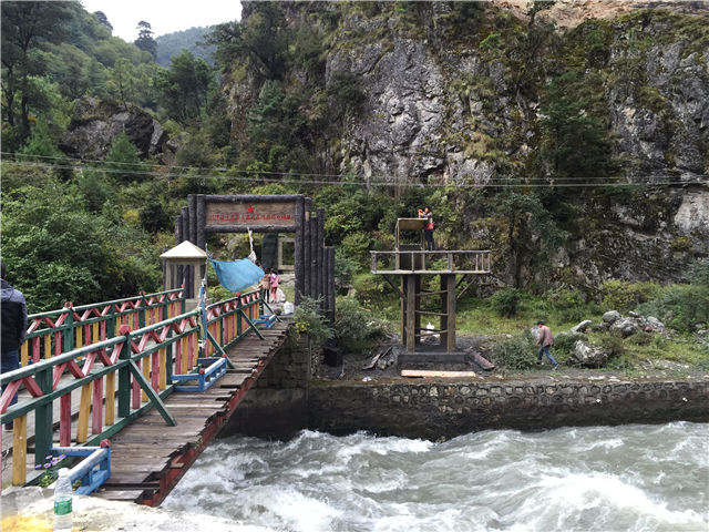 山南錯那縣中印邊境